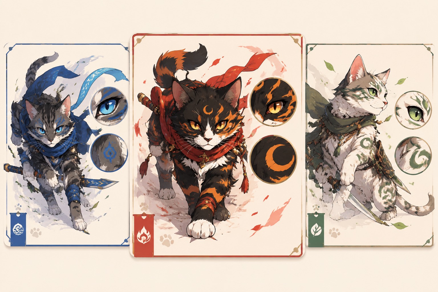 Warrior-Inspired Cat OC