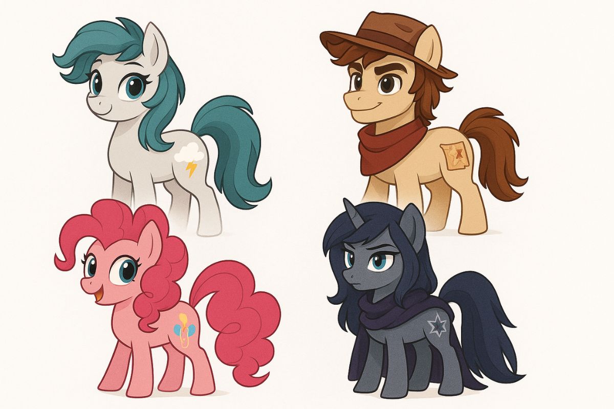 MLP 캐릭터를 고급스럽게 커스터마이즈하는 방법 탐험
