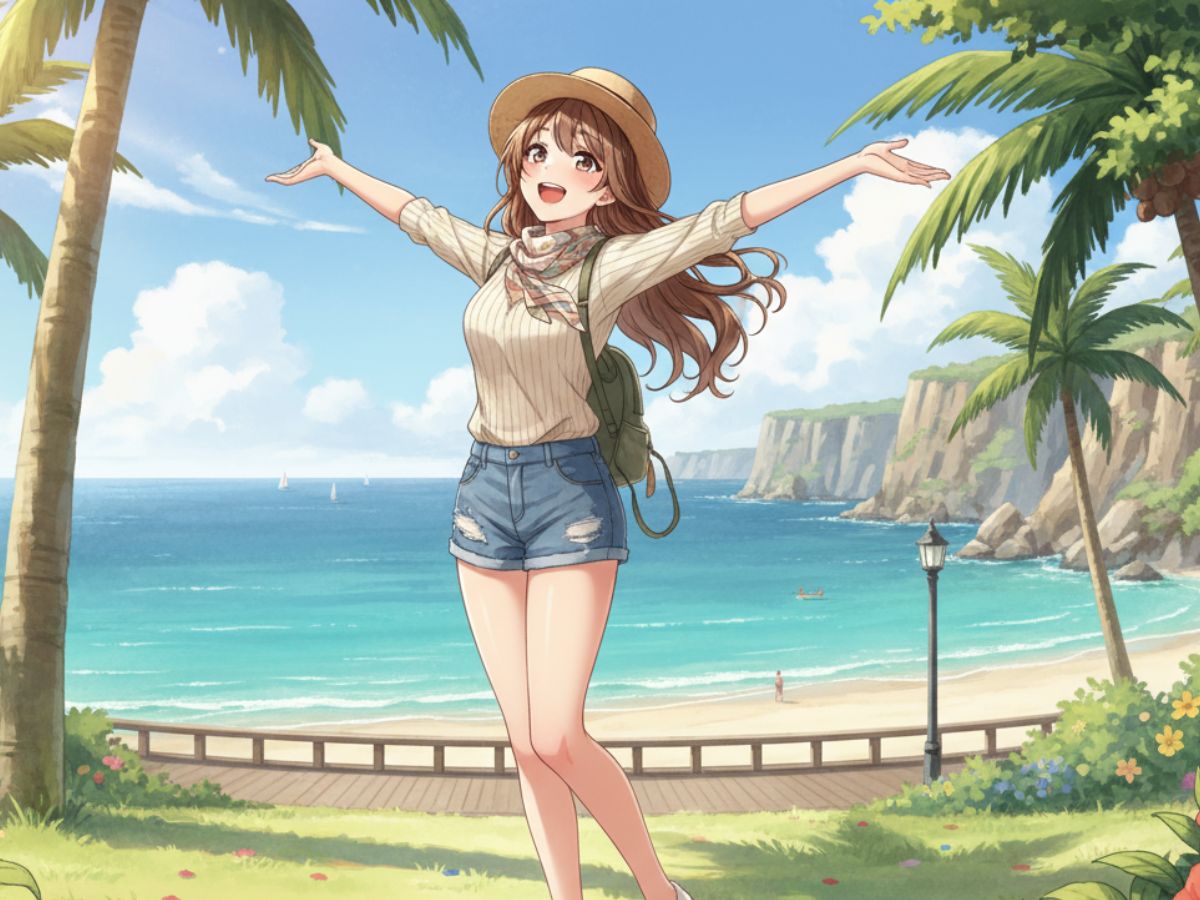 Travel Daily-Life Anime Girl