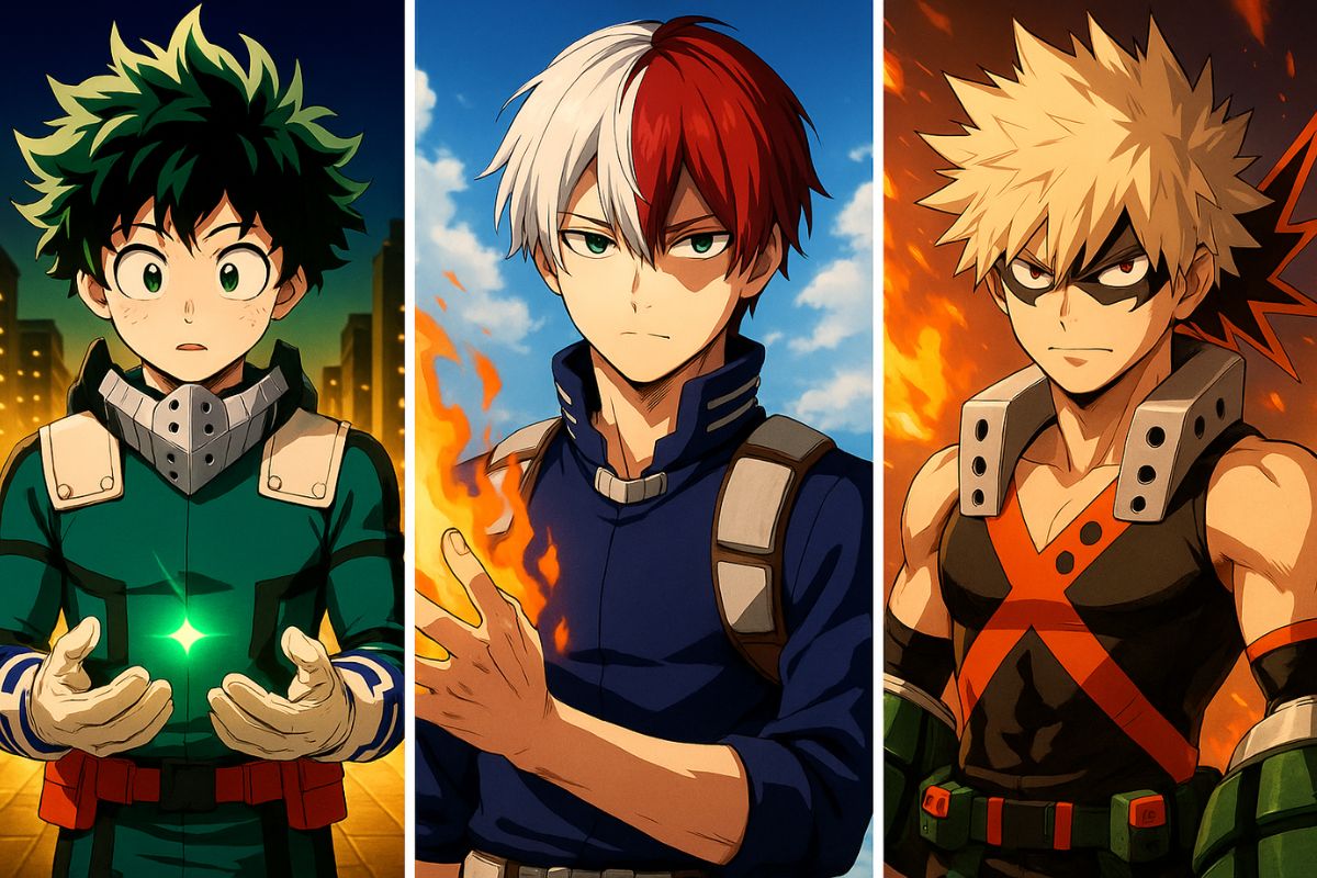 由AI生成的展示獨特能力的角色。