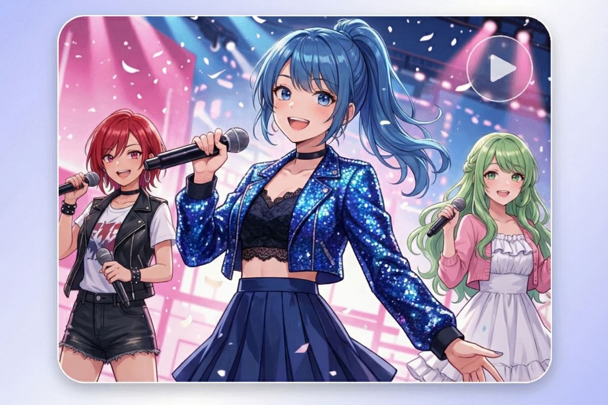 customized character k-pop dance videos