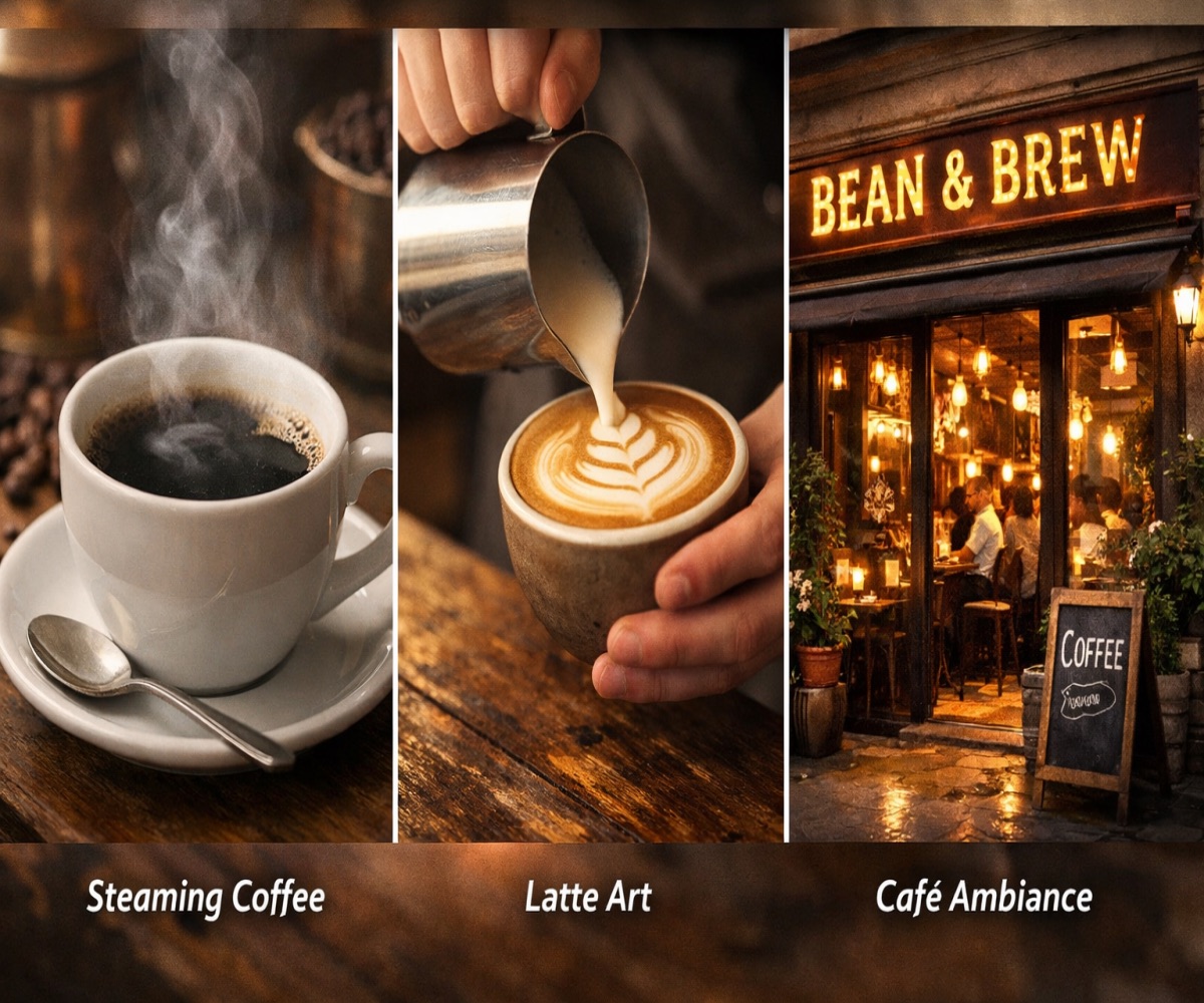 Pixverse Coffee Shop Video Examples
