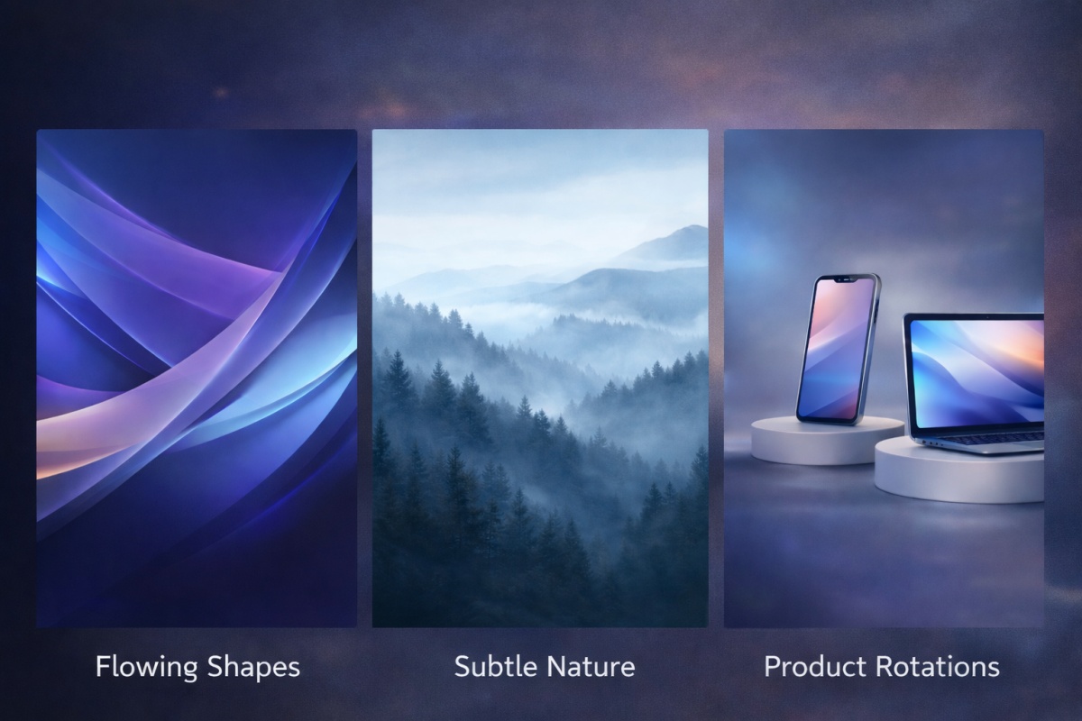 Pixverse Presentation Background Examples