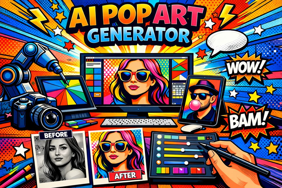 AI image generator pop art