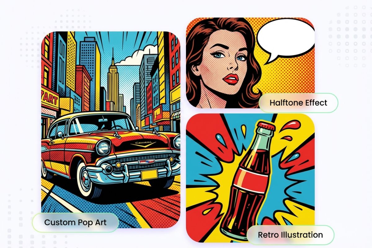 users can adjust the customization with the ai pop generator