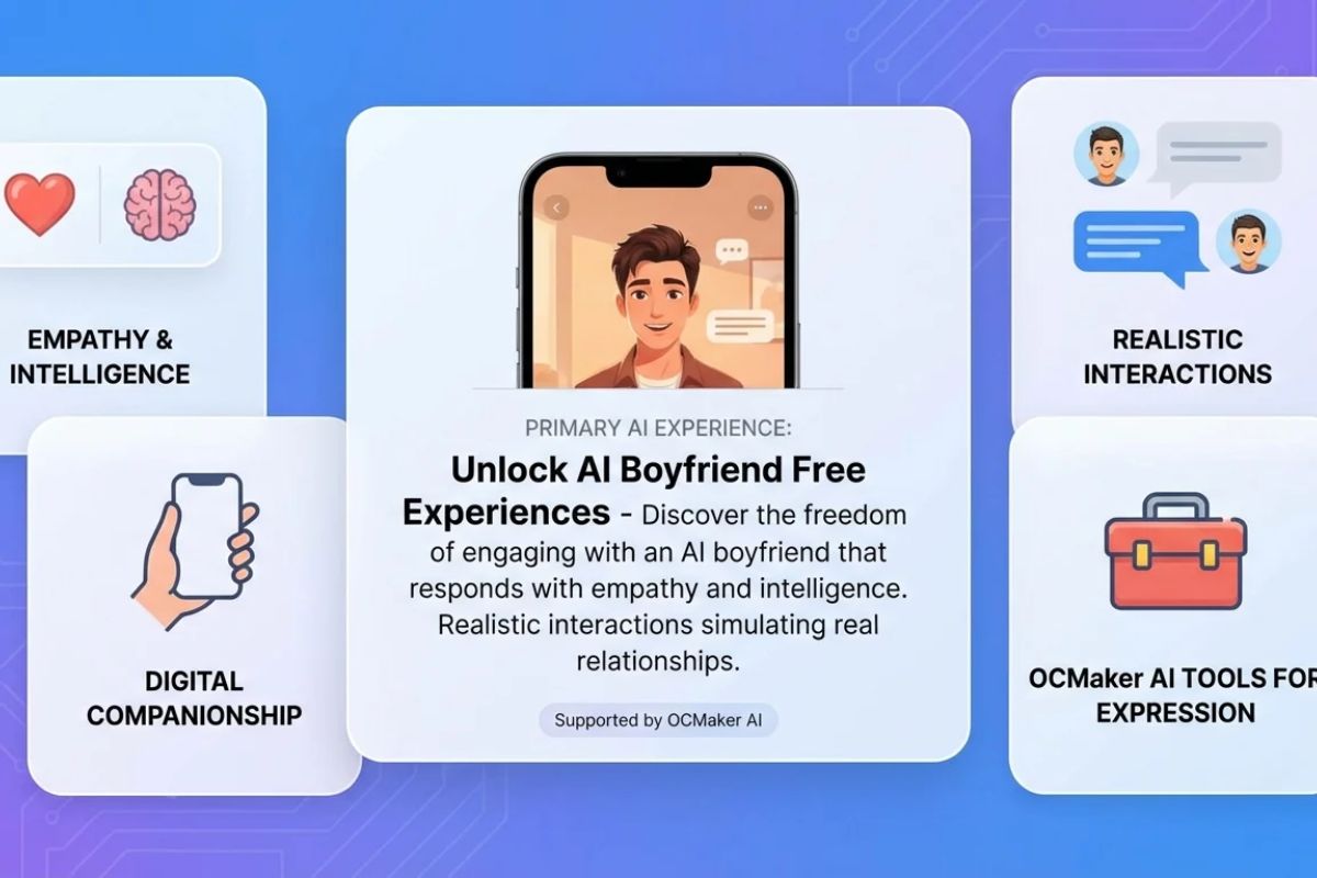 用户可以在线体验 AI 男友服务。