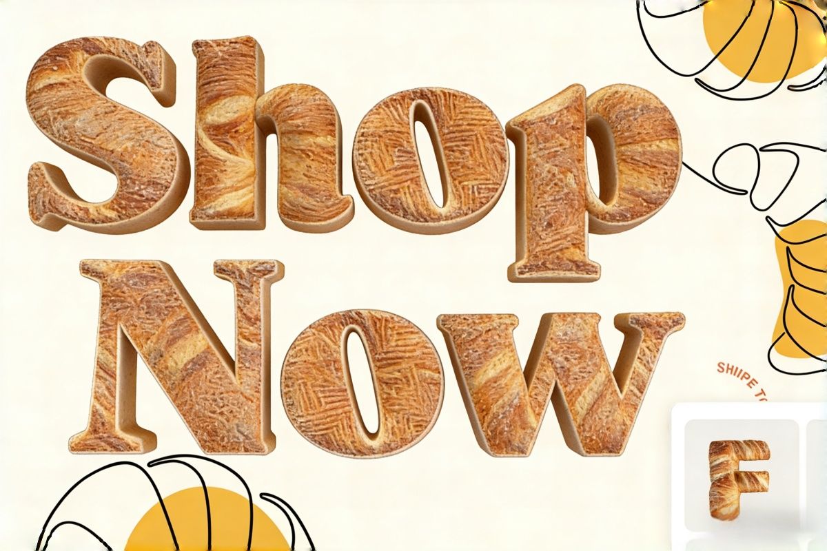 Cokkie 3d text
