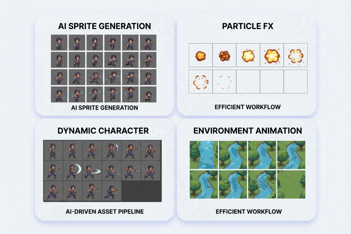 AI Generated Animated Sprite Technology