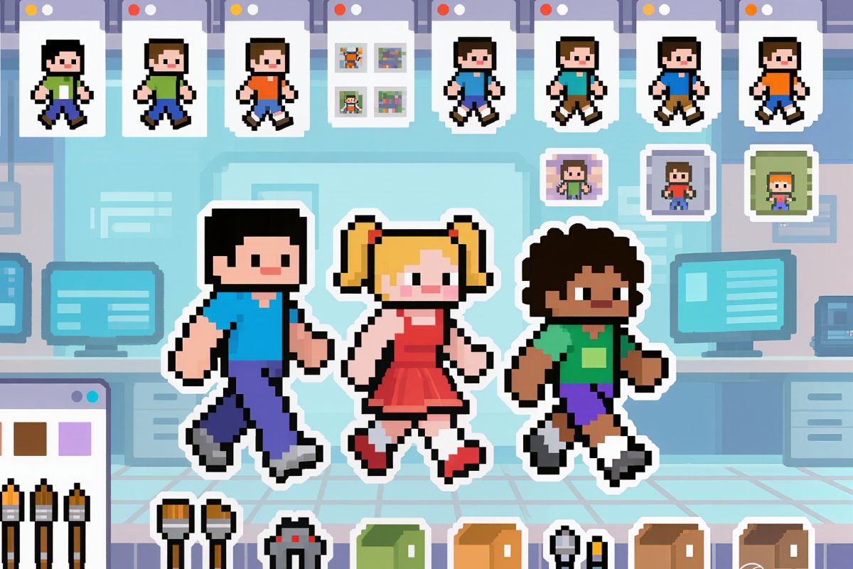 AI Generated Animated Sprite Sequences