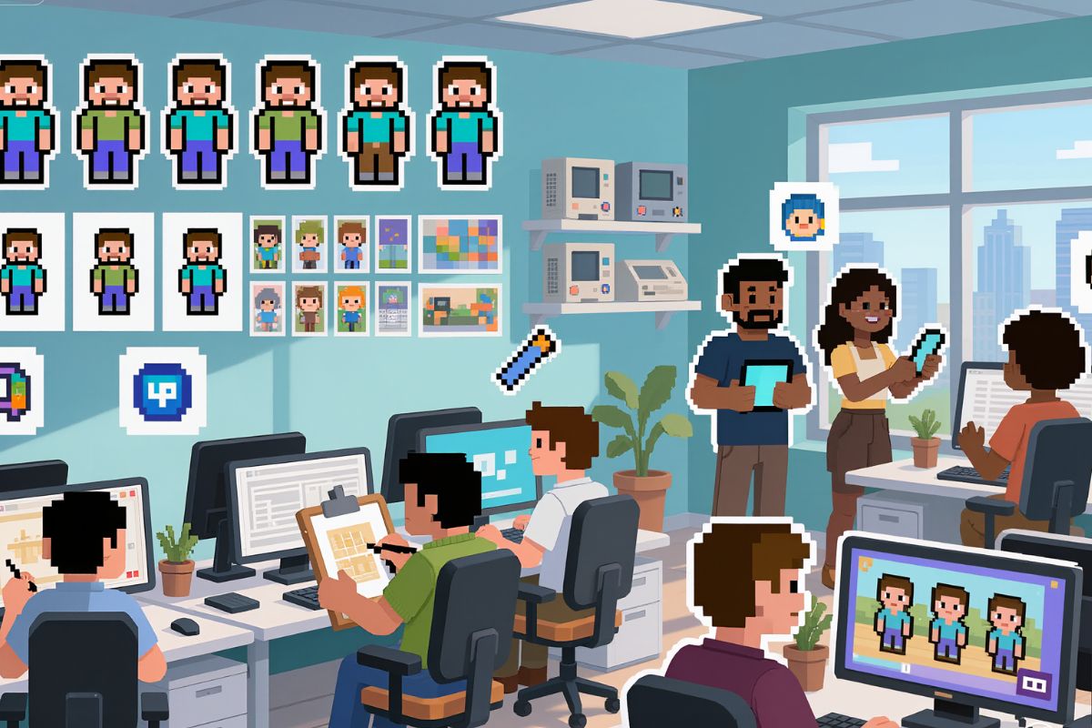 Indie game developers are able to work independently now