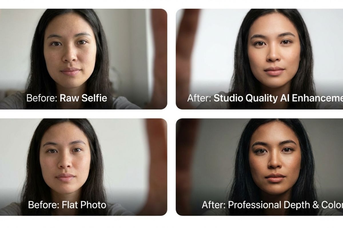 AI Photo Selfie Generator Technology:  With no skills requirements, you can get the professional-effect results.