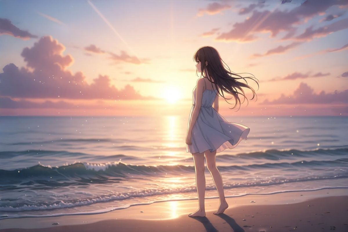 Sunset by the Sea