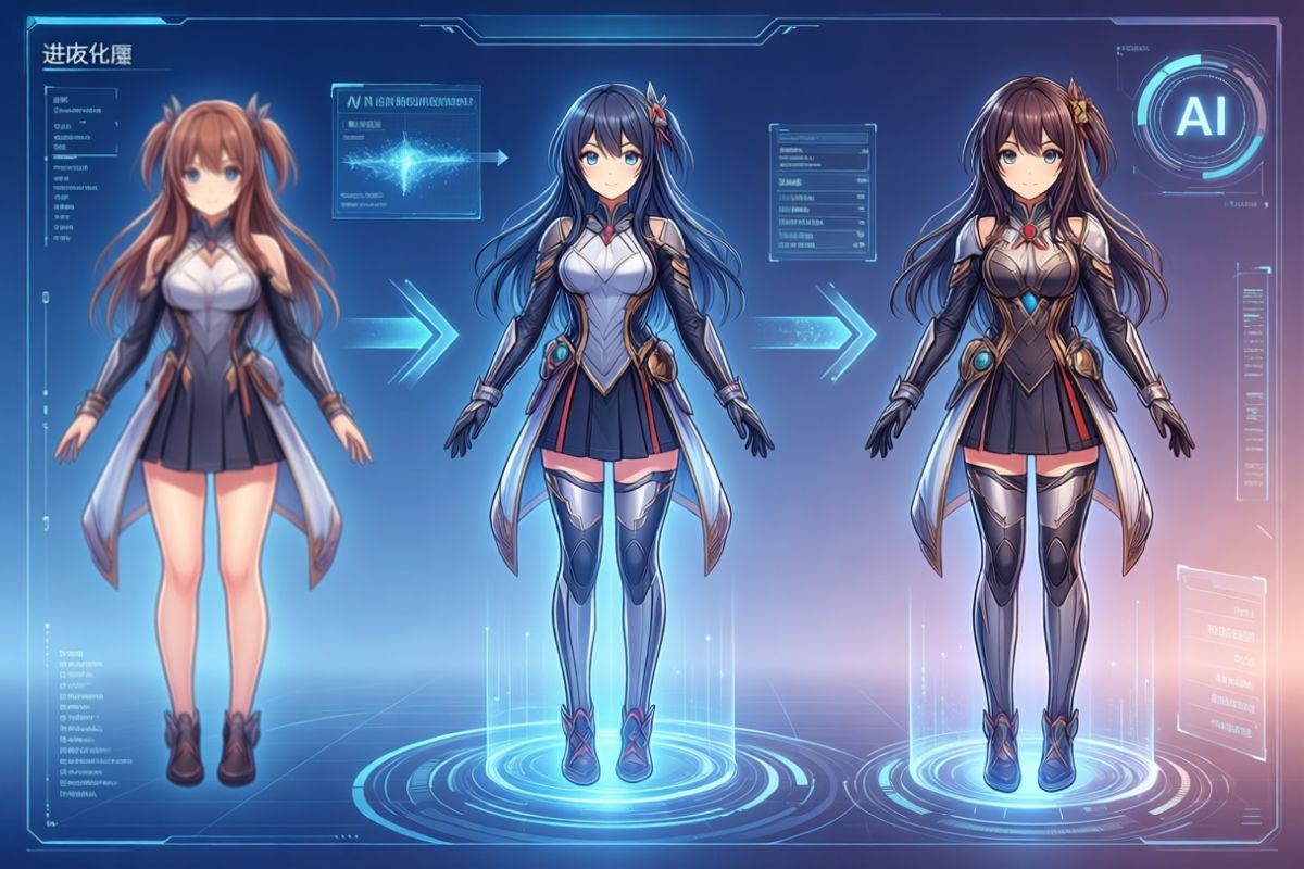 Automated Character Creation Workflow