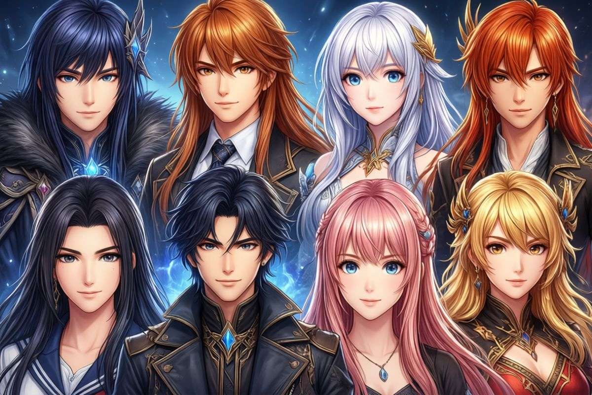 Various Novel Characters