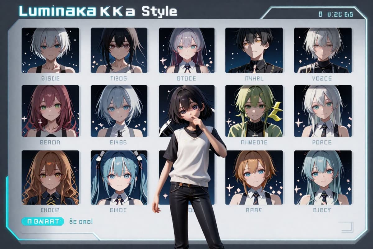 Personagens IA personalizáveis