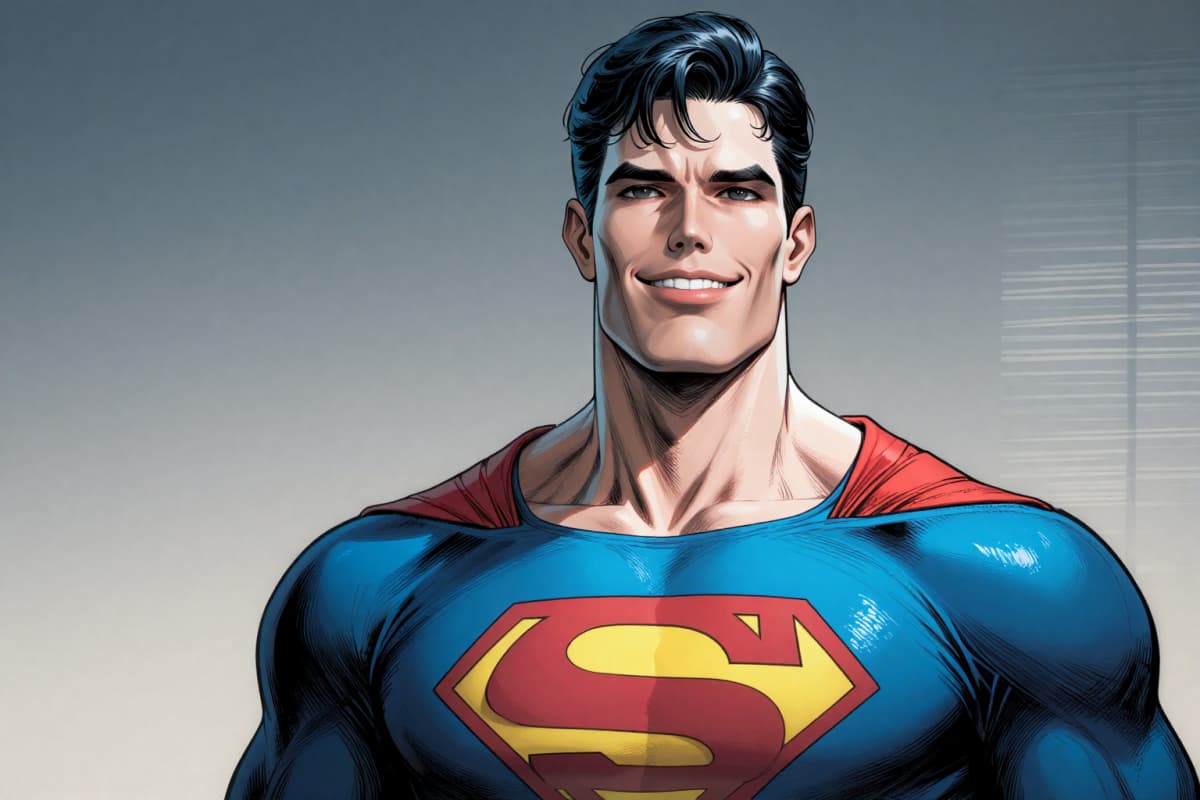 herói com super força