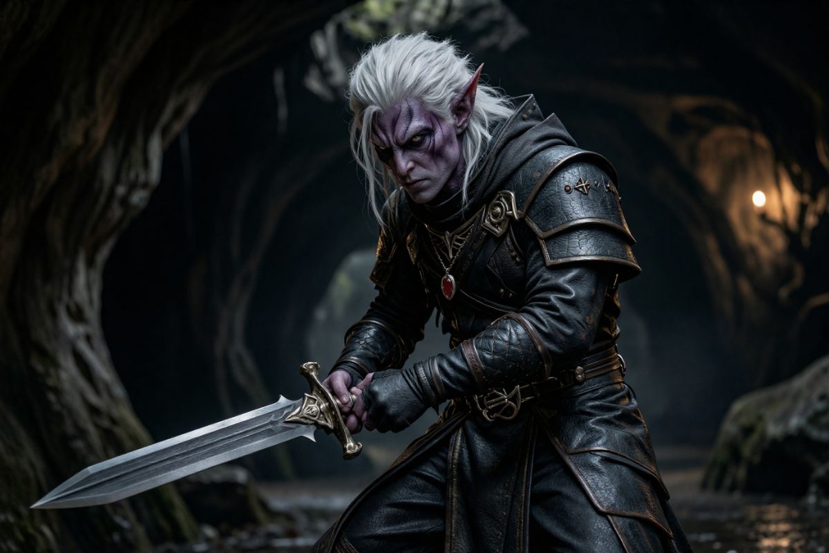 Male Elf Character Creator