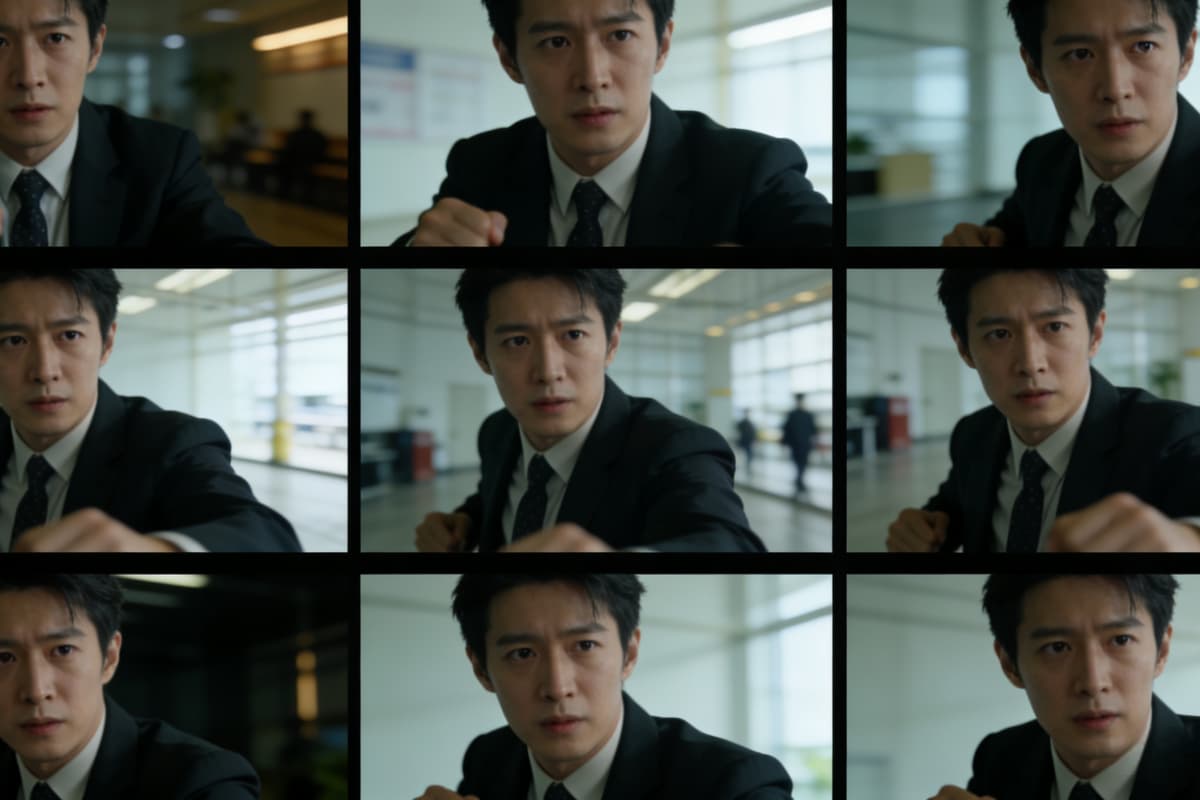 조작 가능한 카메라 이동 AI 비디오