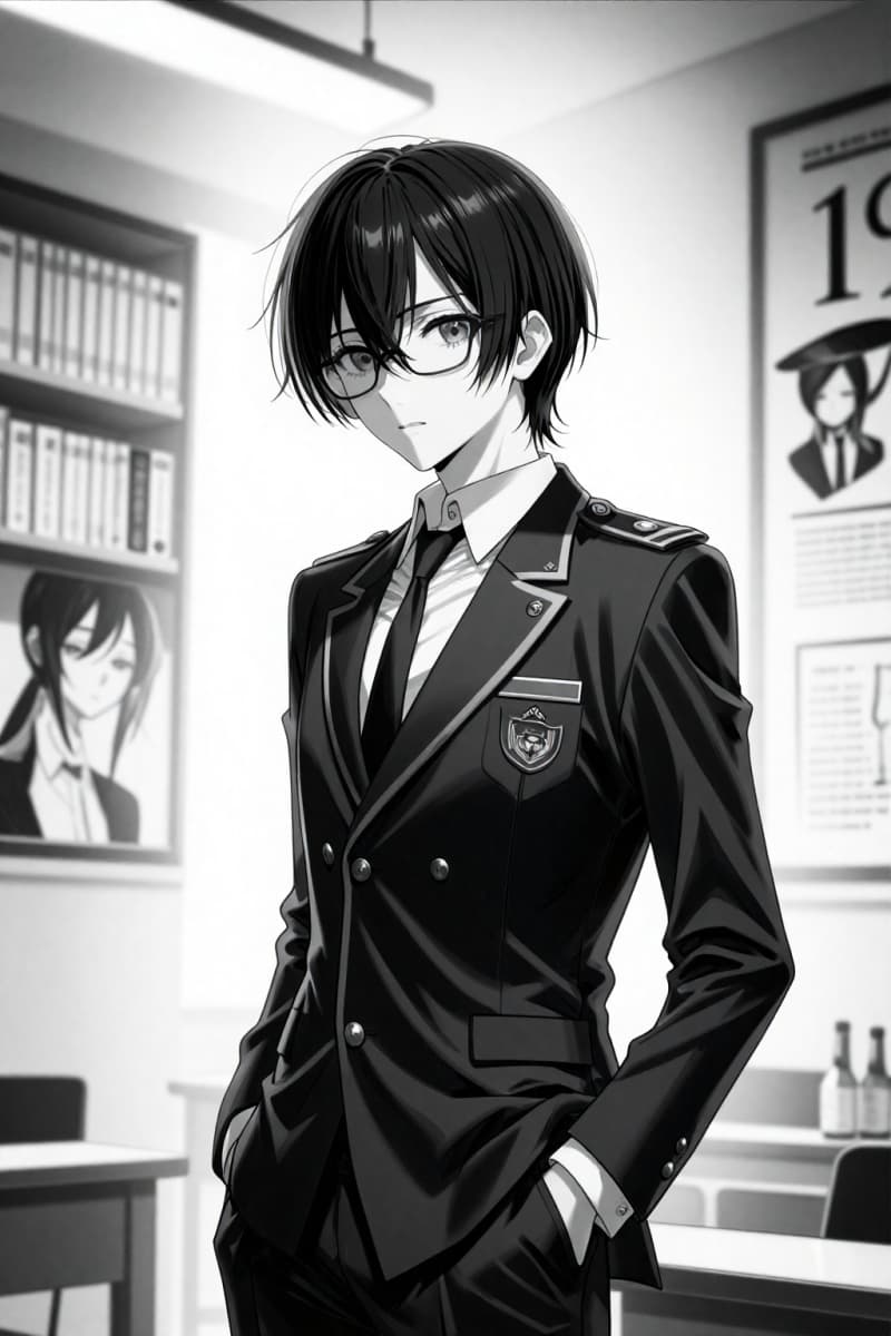 male student council member