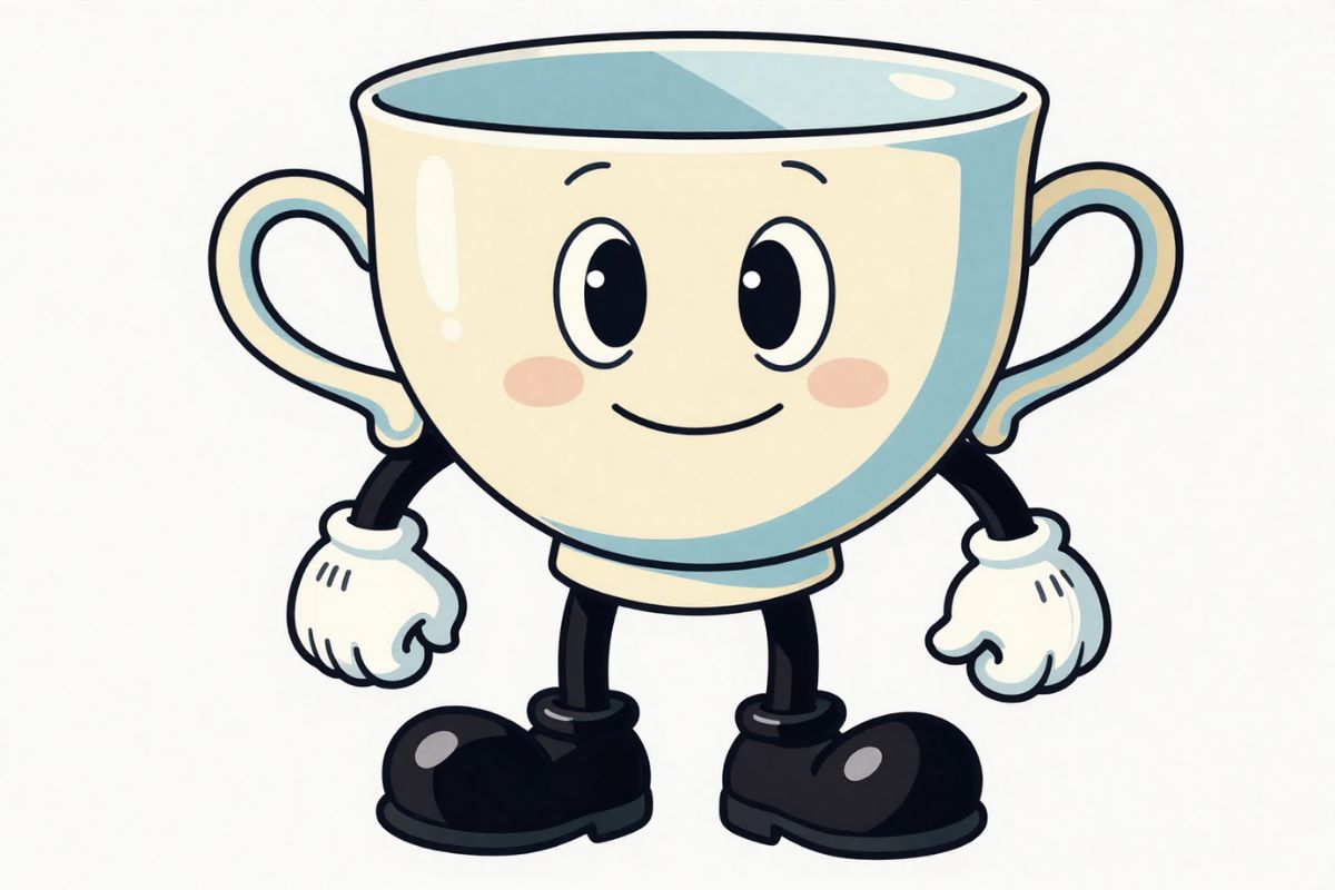 Vintage Cartoon Style AI