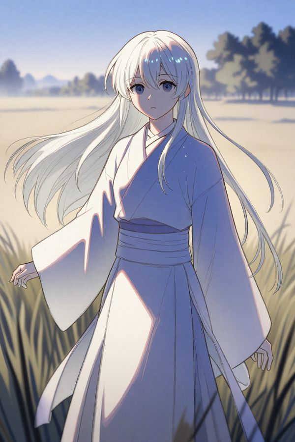 一个神秘的半灵角色