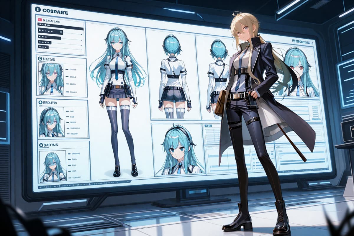 Generate Full Character Views