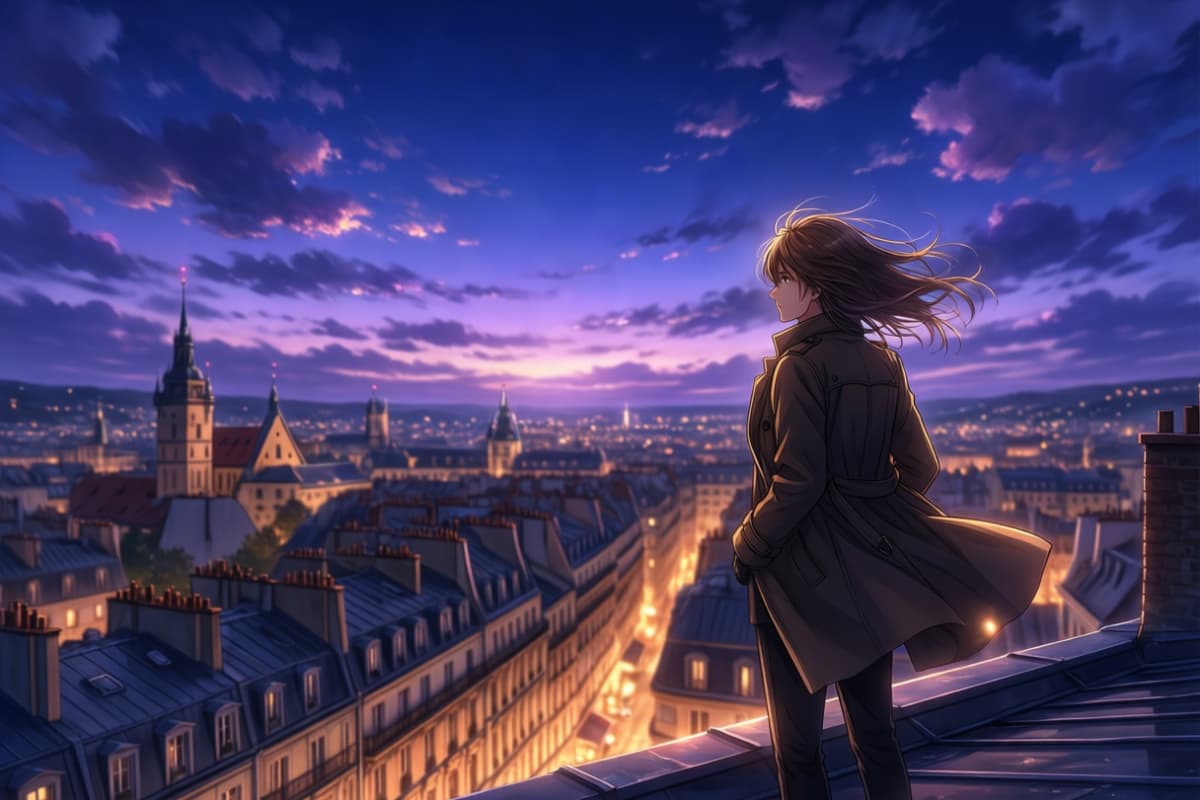 사이버펑크 네온 비