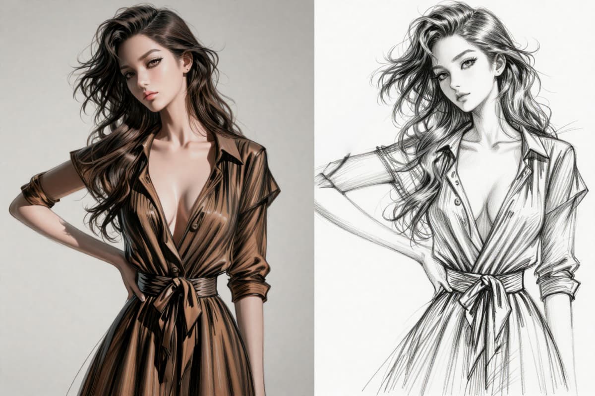Portrait Photo to Sketch