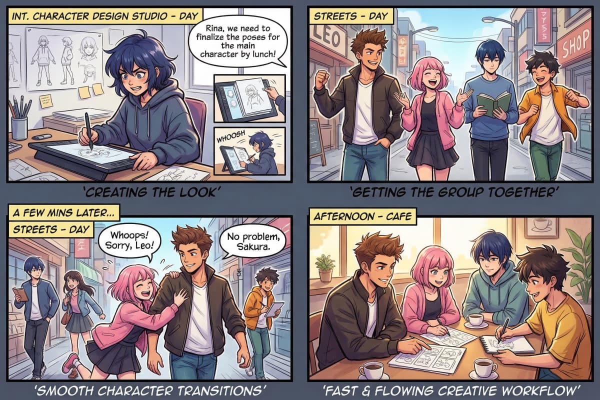 効率的なクリエイティブワークフロー