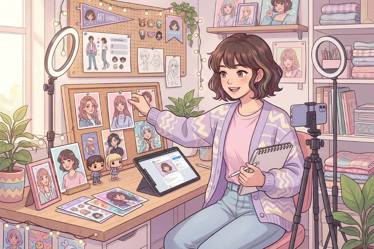 内容创作者及同人艺术家