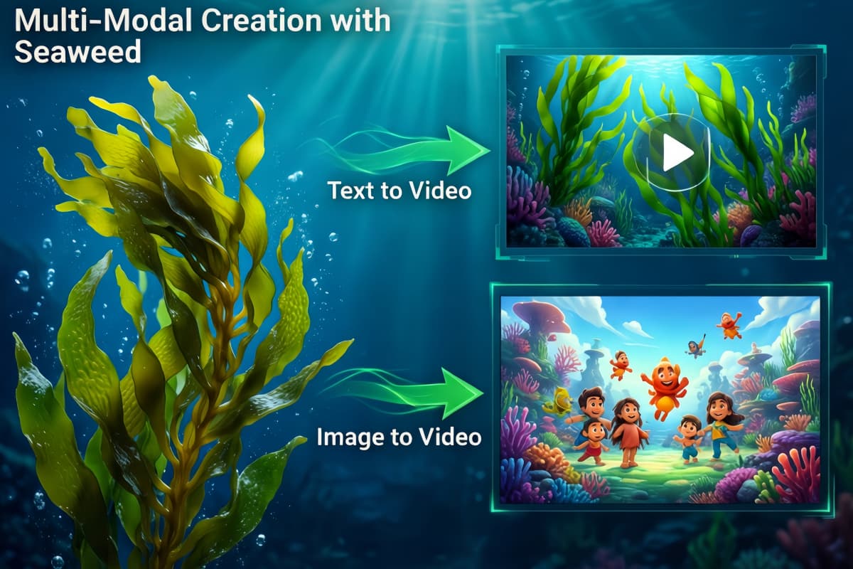 Creación Multimodal con Seaweed