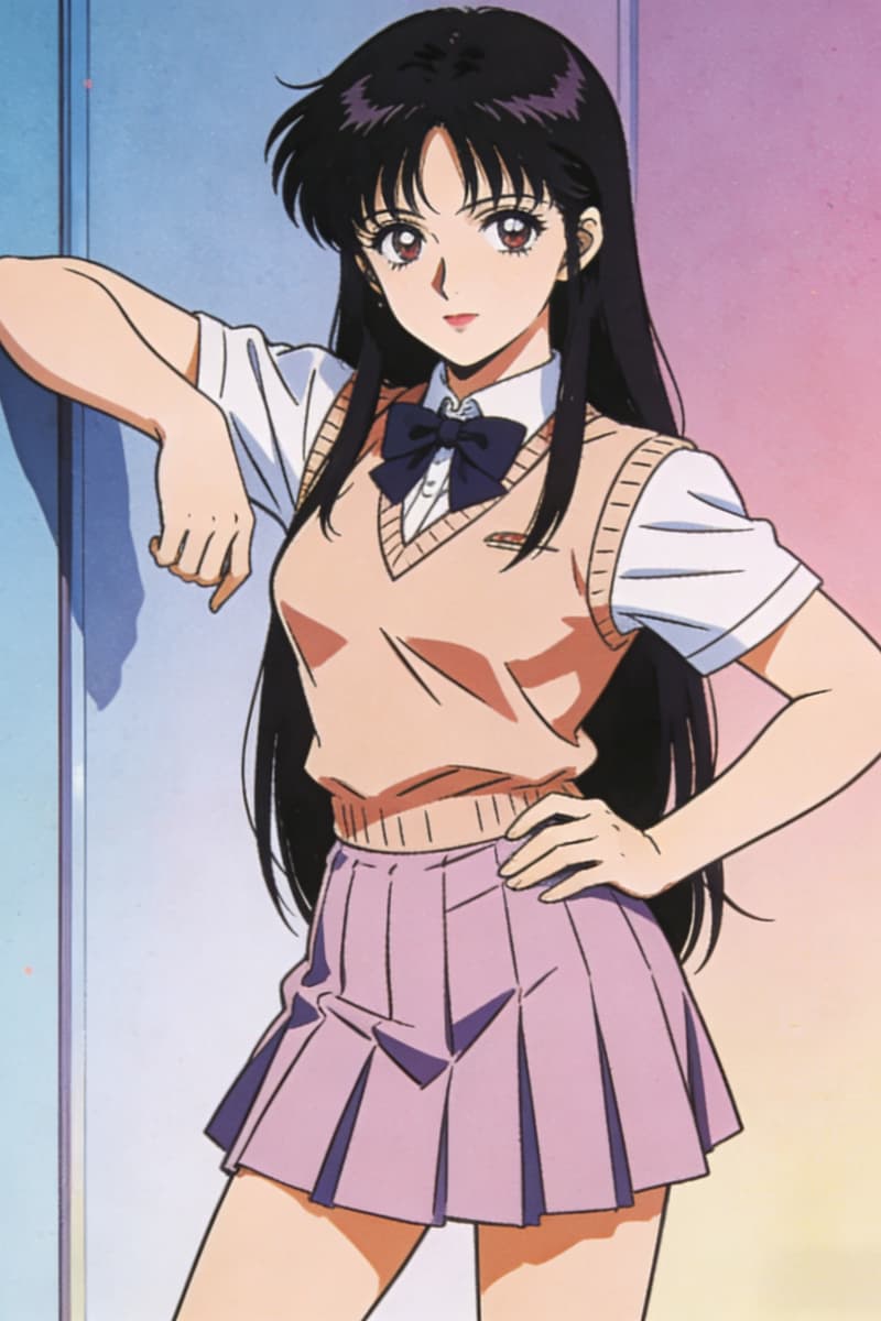 Old School Anime Style