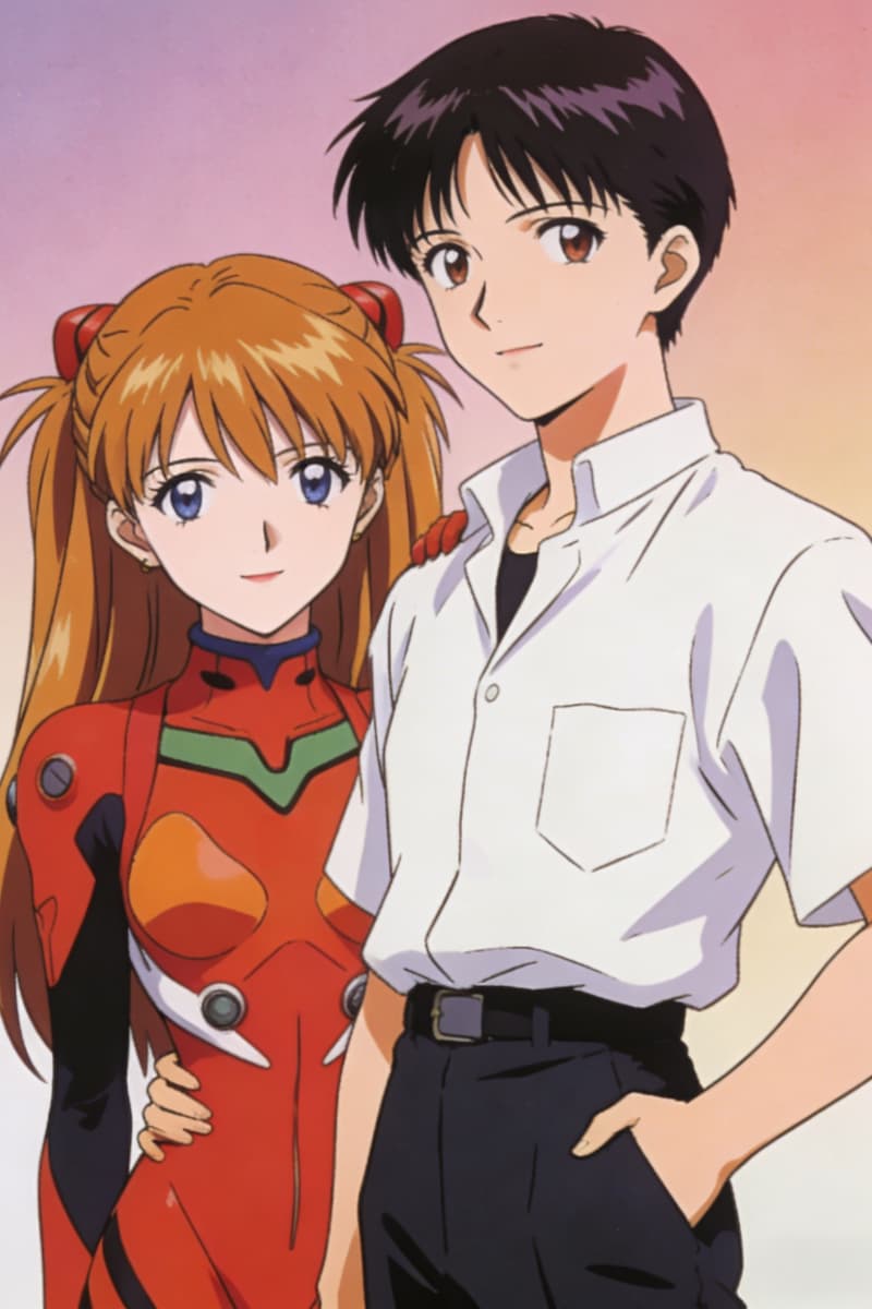 90s Anime Street Scene