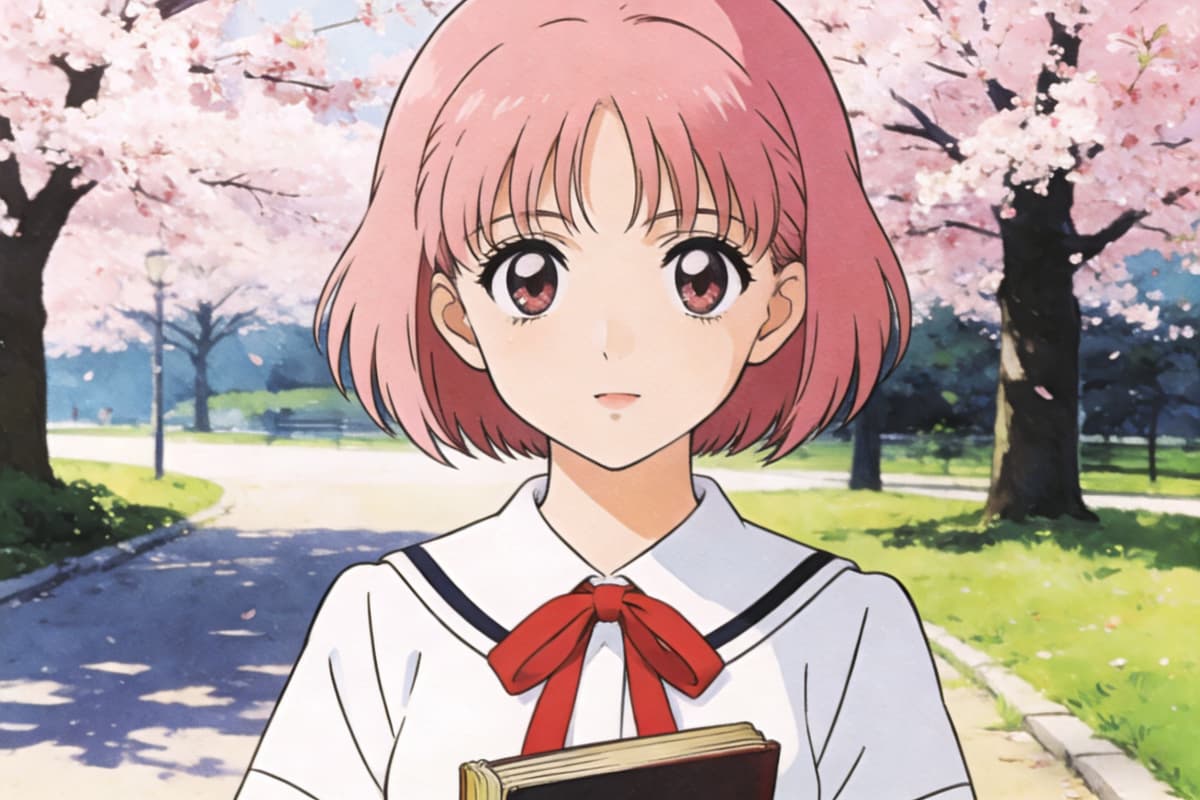 Nostalgic Anime Art