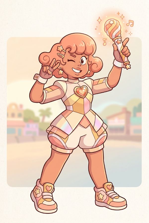 A stylish idol-like OC