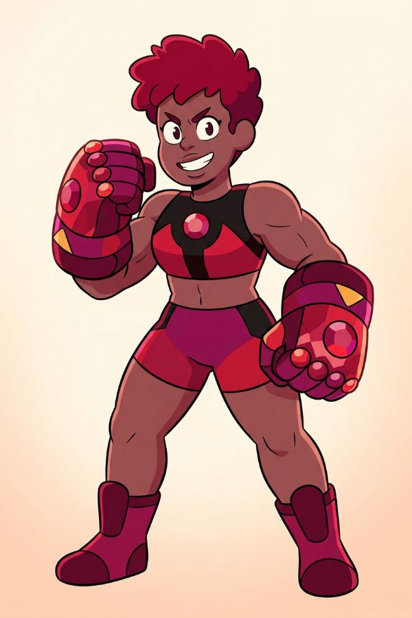 A bold athletic OC