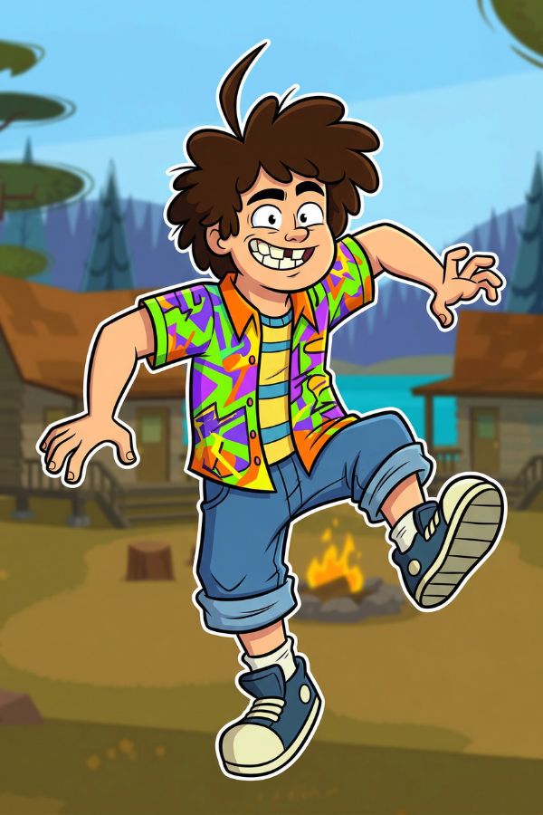 chaotic comic-relief teen boy