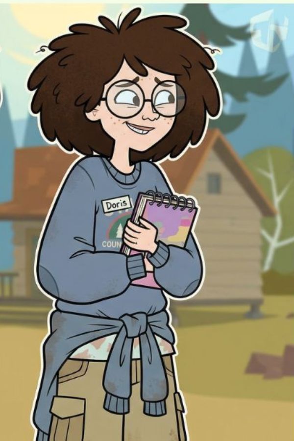 awkward nerdy teen girl