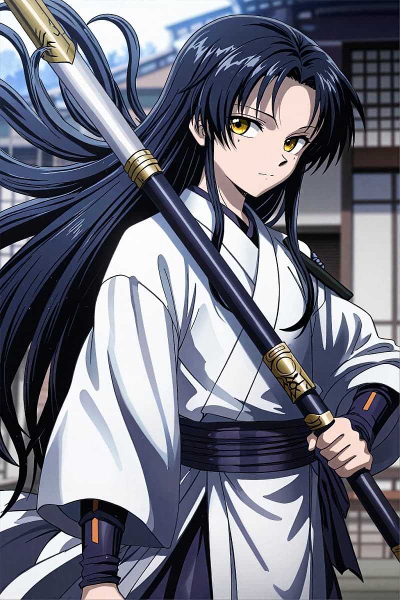 Samurai Girl, Japanese Sword