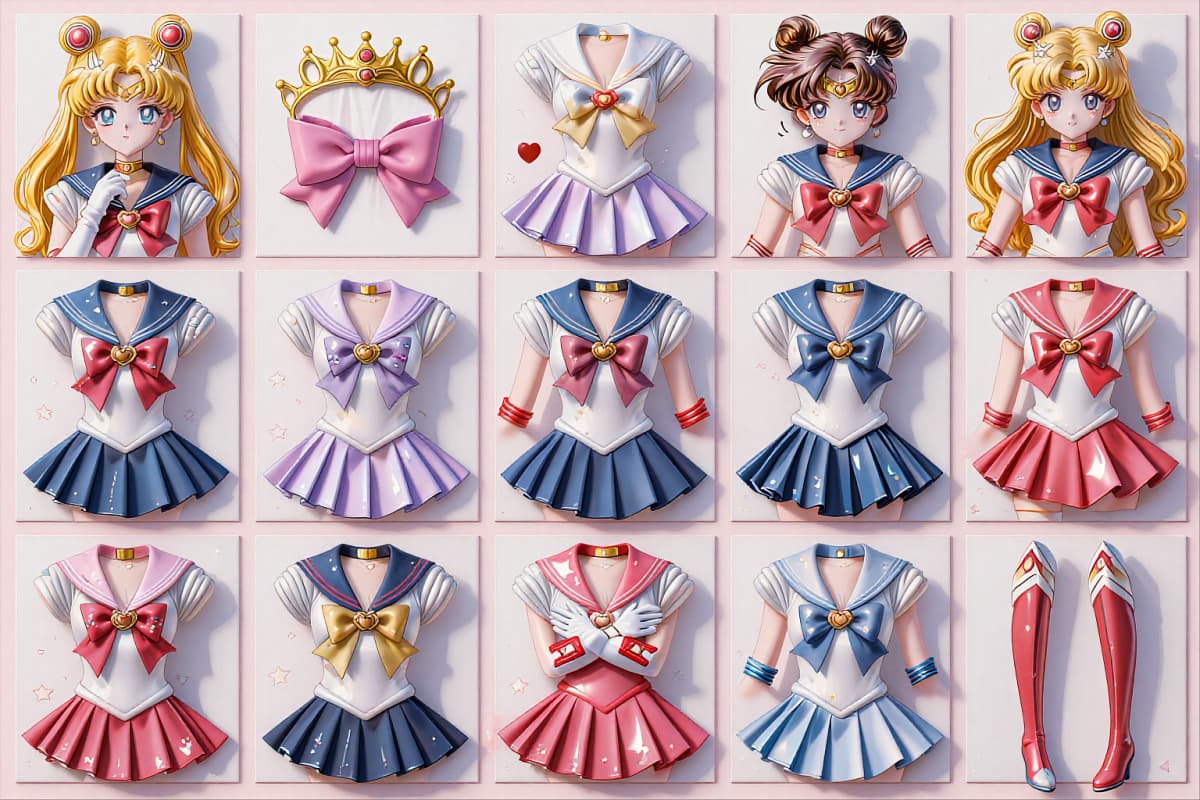 Sailor Senshi Item Set