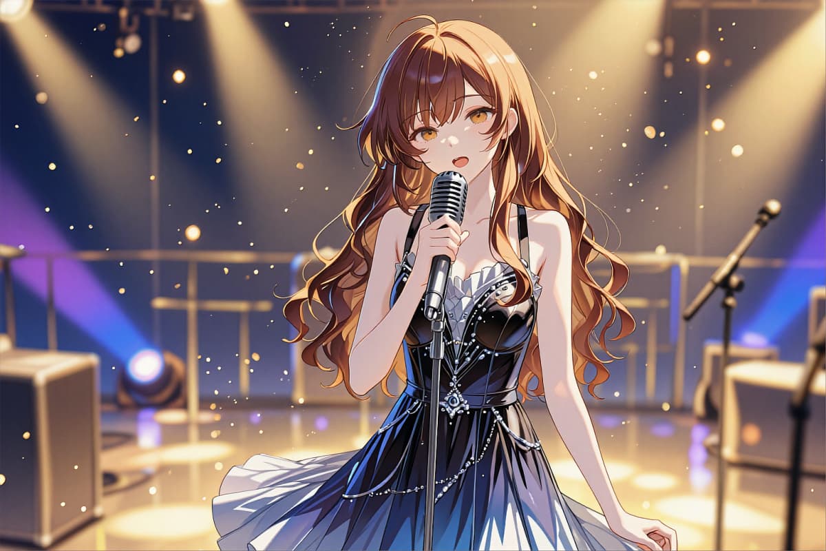 anime lip sync vide