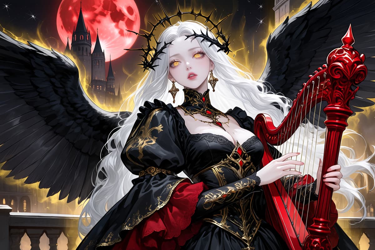 Gothic Angel Portrait