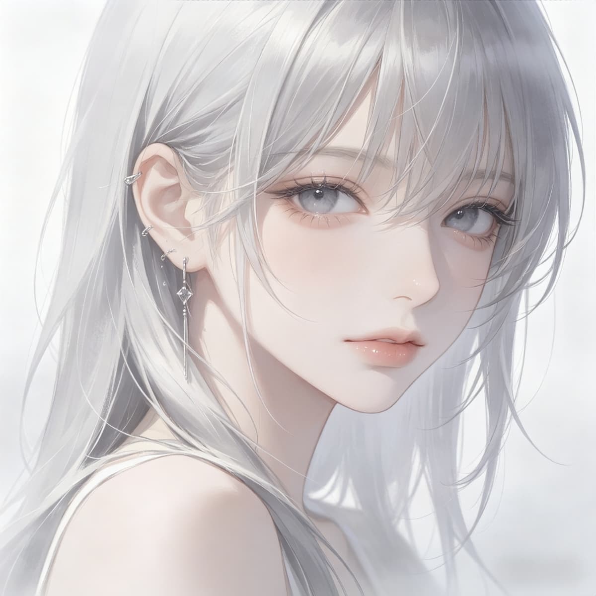 soft anime girl pfp
