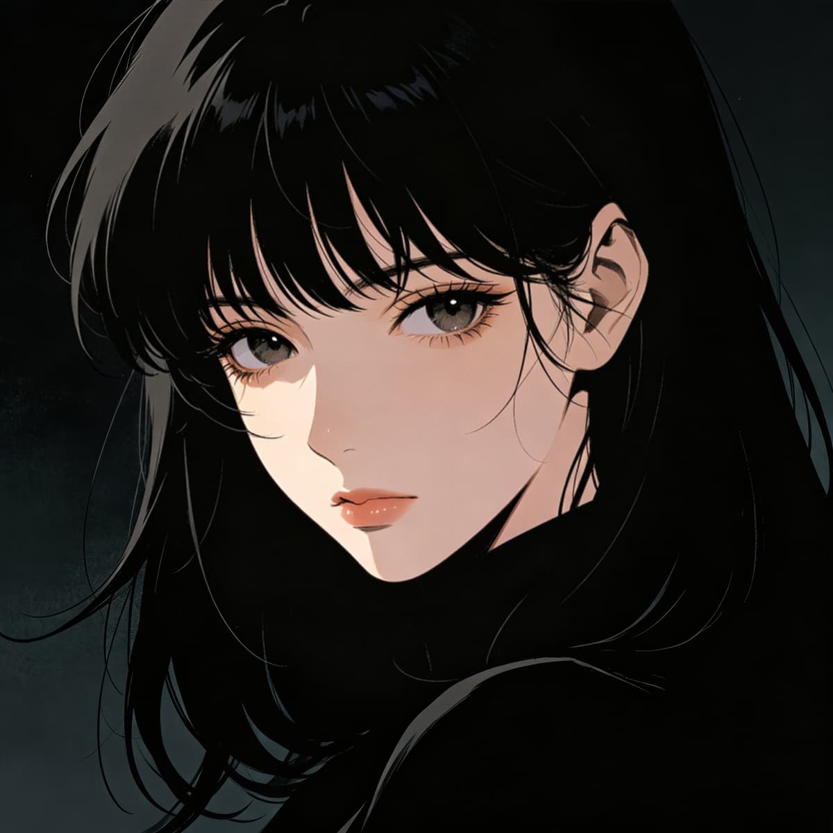 cute anime girl pfp