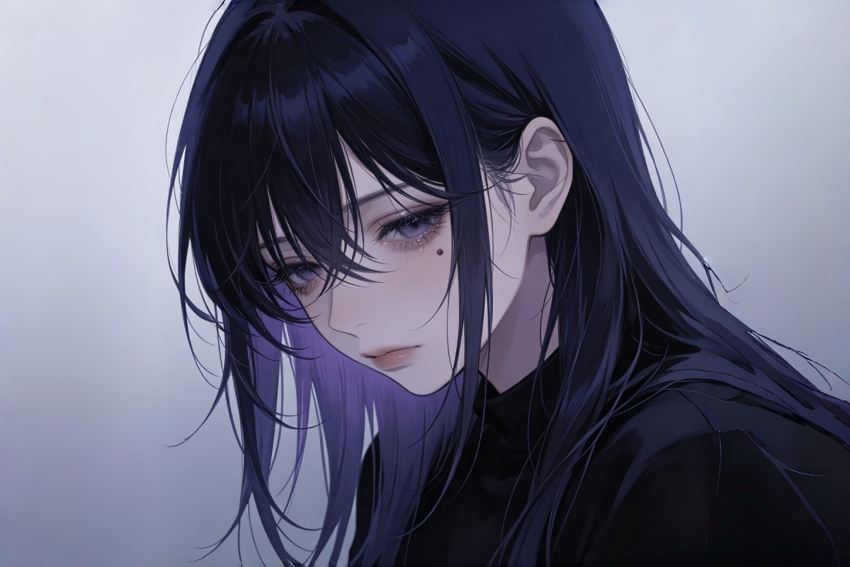 Anime Girl PFP UI