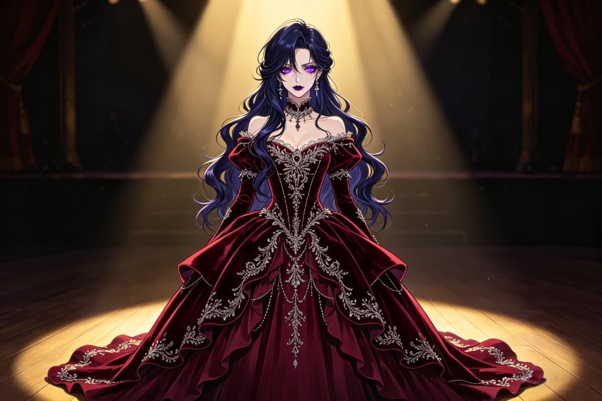 black butler gothic lady oc