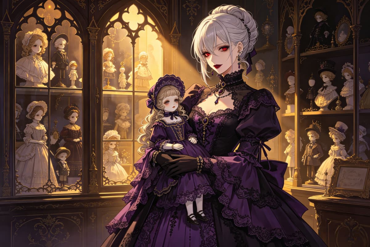 Black Butler OC final refinement