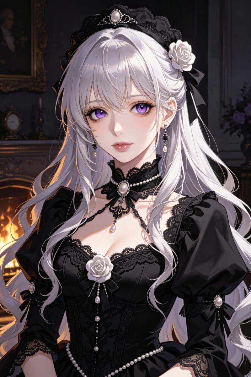 black butler gothic girl oc