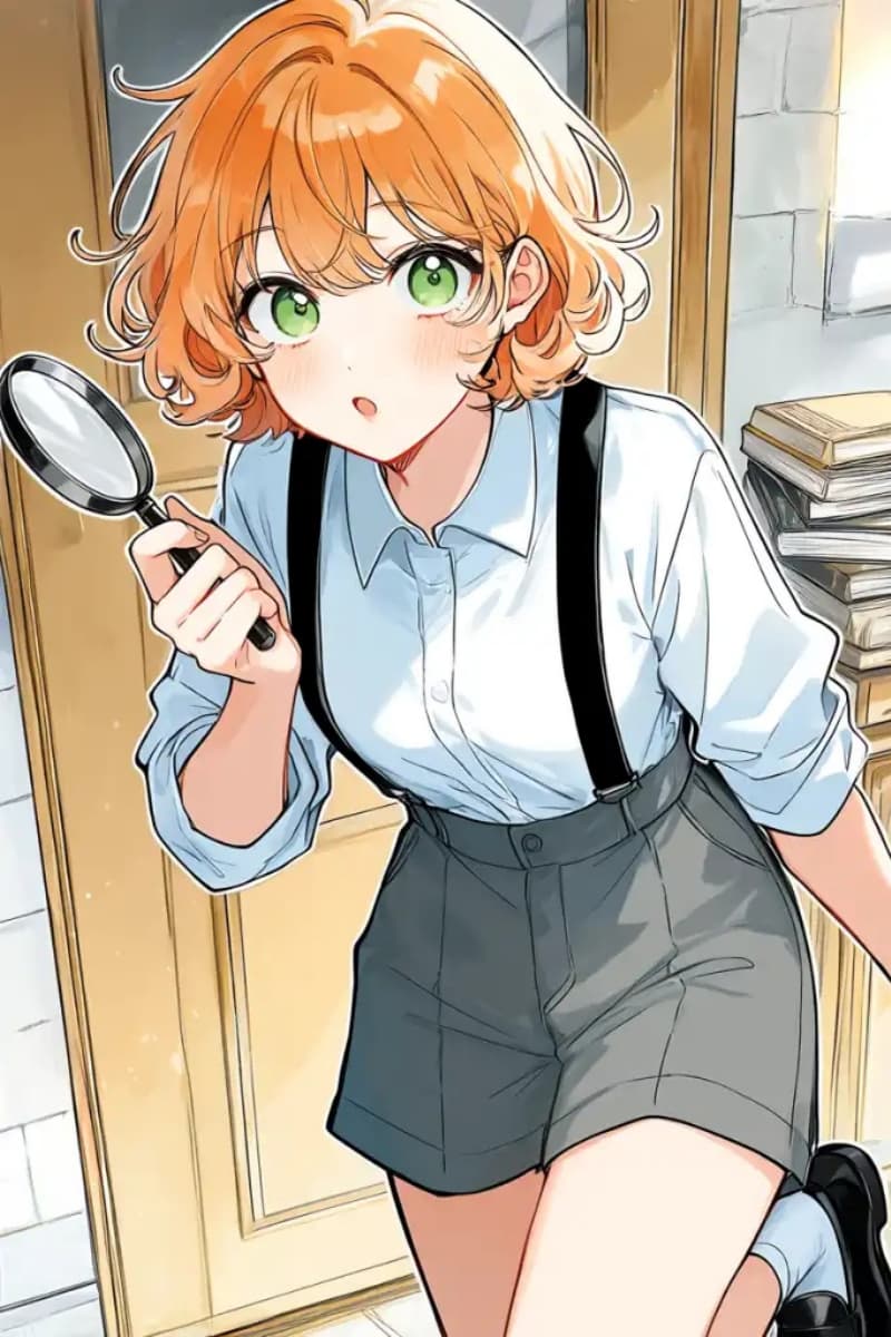 bsd detective girl oc
