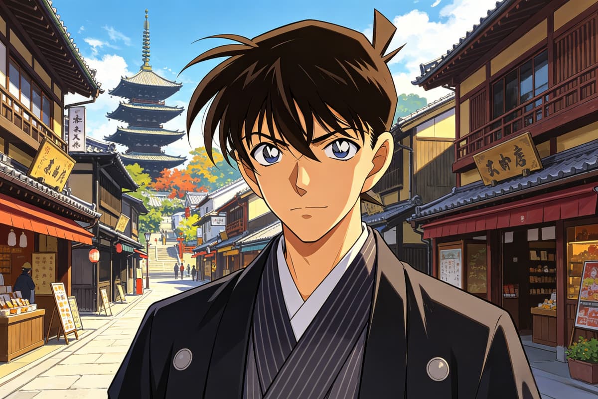 Grounded Detective Conan OC character design